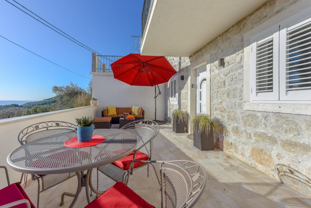 Polly Apartments With Swimming Pool Babino Polje エクステリア 写真